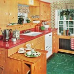 1950s Wood Kitchen Cabinets