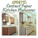 Contact Paper Kitchen Cabinets Before And After