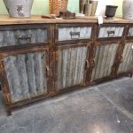 Diy Cabinet Doors With Corrugated Metal