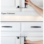 How High Do You Put Handles On Kitchen Cabinets