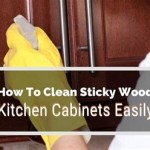 How To Clean Cigarette Smoke From Kitchen Cabinets