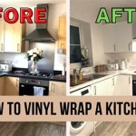 How To Clean Vinyl Wrap Kitchen Cupboards