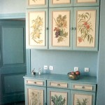 How To Decoupage Kitchen Cabinets