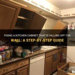 How To Fix A Kitchen Cabinet Falling Off The Wall