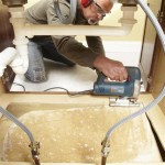 How To Fix Cabinet Floor Under Sink