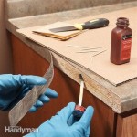 How To Fix Laminate Kitchen Cabinets