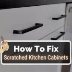 How To Fix Scratches On White Kitchen Cabinets