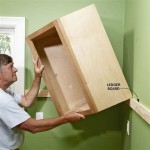 How To Install Kitchen Cabinets Into Plaster Walls