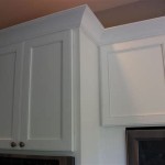 How To Install Stacked Crown Molding On Kitchen Cabinets