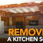 How To Remove Bulkhead In Kitchen