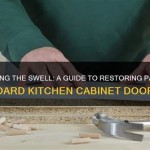 How To Repair Kitchen Cabinet Doors With Particle Board Swelling