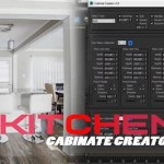 Kitchen Cabinet Creator Script For 3ds Max 2024