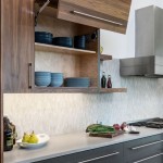 Kitchen Cabinets Opening Upwards