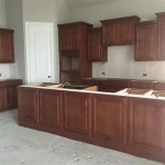 Maple Cognac Kitchen Cabinets