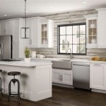 Newport Pacific White Kitchen Cabinets