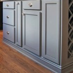 Quarter Round Molding Around Kitchen Cabinets