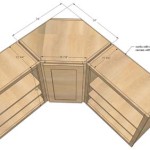 Standard Kitchen Corner Cabinet Sizes Chart