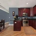 What Paint Color Goes With Cherry Wood Cabinets