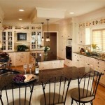 White Washed Pine Kitchen Cabinets